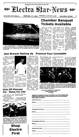 Electra Star-News (Electra, Tex.), Vol. 103, No. 22, Ed. 1 Thursday, January 8, 2009