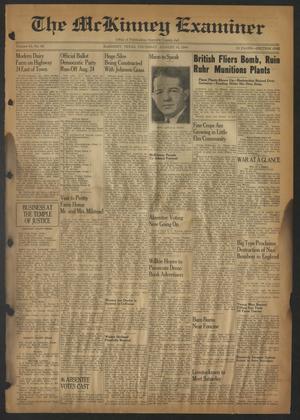 The McKinney Examiner (McKinney, Tex.), Vol. 54, No. 43, Ed. 1 Thursday, August 15, 1940