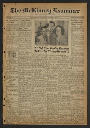 The McKinney Examiner (McKinney, Tex.), Vol. 59, No. 49, Ed. 1 Thursday, September 20, 1945
