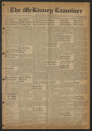Primary view of object titled 'The McKinney Examiner (McKinney, Tex.), Vol. 59, No. 9, Ed. 1 Thursday, December 14, 1944'.