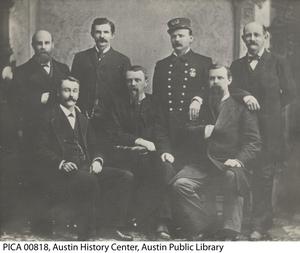 Primary view of object titled '[Austin City Administration, 1881]'.