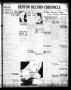 Newspaper: Denton Record-Chronicle (Denton, Tex.), Vol. 23, No. 61, Ed. 1 Wednes…