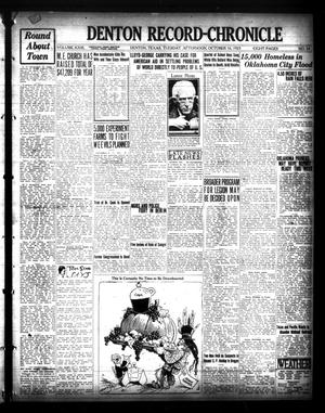 Denton Record-Chronicle (Denton, Tex.), Vol. 23, No. 54, Ed. 1 Tuesday, October 16, 1923