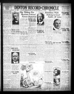 Denton Record-Chronicle (Denton, Tex.), Vol. 23, No. 154, Ed. 1 Monday, February 11, 1924