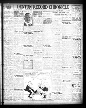 Denton Record-Chronicle (Denton, Tex.), Vol. 23, No. 130, Ed. 1 Monday, January 14, 1924
