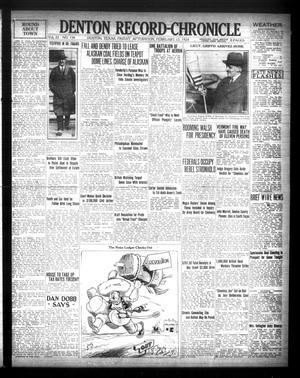 Denton Record-Chronicle (Denton, Tex.), Vol. 23, No. 158, Ed. 1 Friday, February 15, 1924