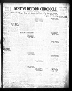 Denton Record-Chronicle (Denton, Tex.), Vol. 23, No. 224, Ed. 1 Friday, May 2, 1924