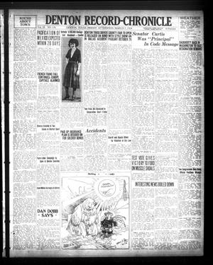 Denton Record-Chronicle (Denton, Tex.), Vol. 23, No. 176, Ed. 1 Friday, March 7, 1924