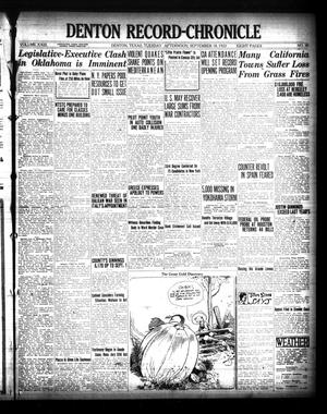 Denton Record-Chronicle (Denton, Tex.), Vol. 23, No. 30, Ed. 1 Tuesday, September 18, 1923