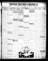 Thumbnail image of item number 1 in: 'Denton Record-Chronicle (Denton, Tex.), Vol. 23, No. 32, Ed. 1 Thursday, September 20, 1923'.