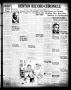 Thumbnail image of item number 1 in: 'Denton Record-Chronicle (Denton, Tex.), Vol. 23, No. 64, Ed. 1 Saturday, October 27, 1923'.