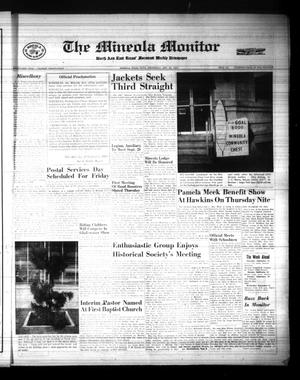 Primary view of object titled 'The Mineola Monitor (Mineola, Tex.), Vol. 91, No. 28, Ed. 1 Wednesday, September 20, 1967'.