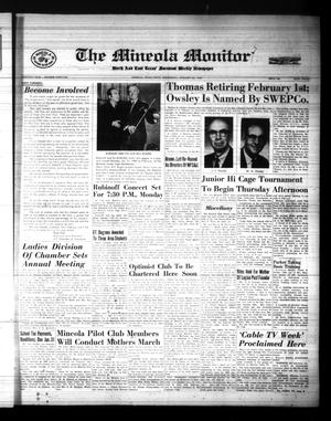 The Mineola Monitor (Mineola, Tex.), Vol. 90, No. 46, Ed. 1 Wednesday, January 25, 1967