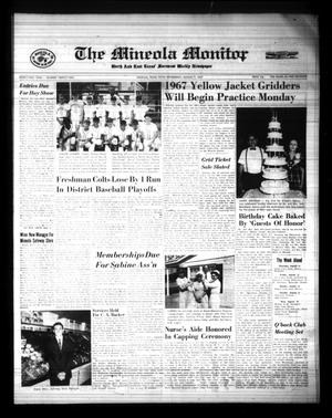 The Mineola Monitor (Mineola, Tex.), Vol. 91, No. 22, Ed. 1 Wednesday, August 9, 1967