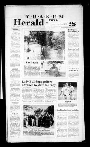 Primary view of object titled 'Yoakum Herald-Times (Yoakum, Tex.), Vol. 115, No. 18, Ed. 1 Wednesday, May 2, 2007'.