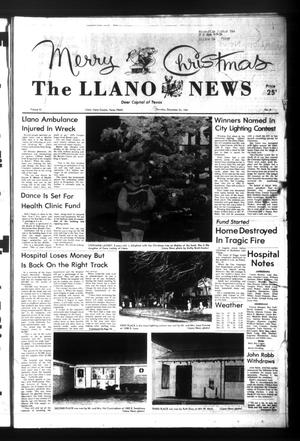 The Llano News (Llano, Tex.), Vol. 91, No. 8, Ed. 1 Thursday, December 24, 1981