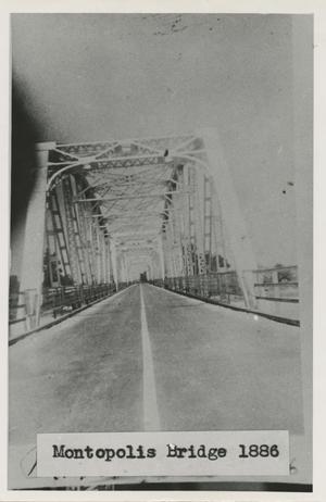 Primary view of object titled 'Montopolis Bridge'.