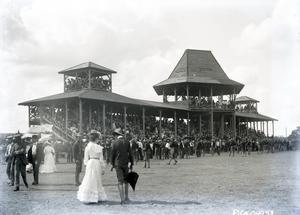 [Grand Stand at Camp Mabry in Austin, Texas]