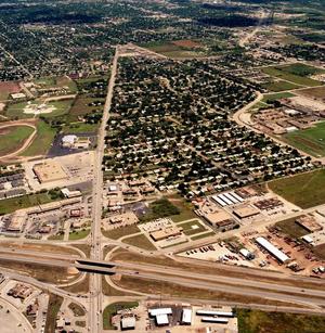 Aerial Photograph of Abilene, Texas (Buffalo Gap Rd. North of the Mall)