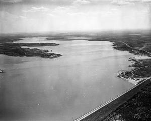 Aerial Photograph of Lake Fort Phantom (Abilene, Texas)