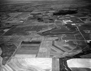 Primary view of object titled 'Aerial Photograph of Abilene, Texas (County Road 308 & County Road 309)'.