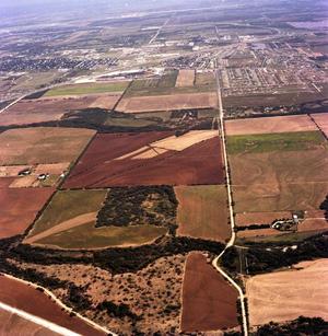 Primary view of object titled 'Aerial Photograph of Rebecca Lane & Southwest Drive (Abilene, Texas)'.