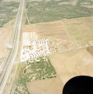 Aerial Photograph of the E.G. Joint Venture Pipe Yard (Merkel, Texas)