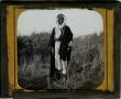 Photograph: Glass Slide of a Rural Policeman (Jericho, Israel)