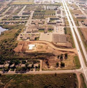 Primary view of object titled 'Aerial Photograph of Commercial Property Development on East Hwy. 80 (Abilene, Texas)'.