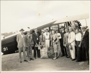 [First Air Mail Plane]