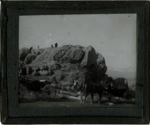 Primary view of object titled 'Glass Slide of the Aeropagus (Athens, Greece)'.