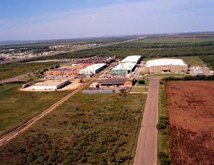 Primary view of object titled 'Aerial Photograph of Automation Industries (Abilene, Texas)'.