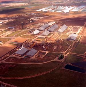 Primary view of object titled 'Aerial Photograph of the ACCO Feeds Plant (Lubbock, Texas)'.