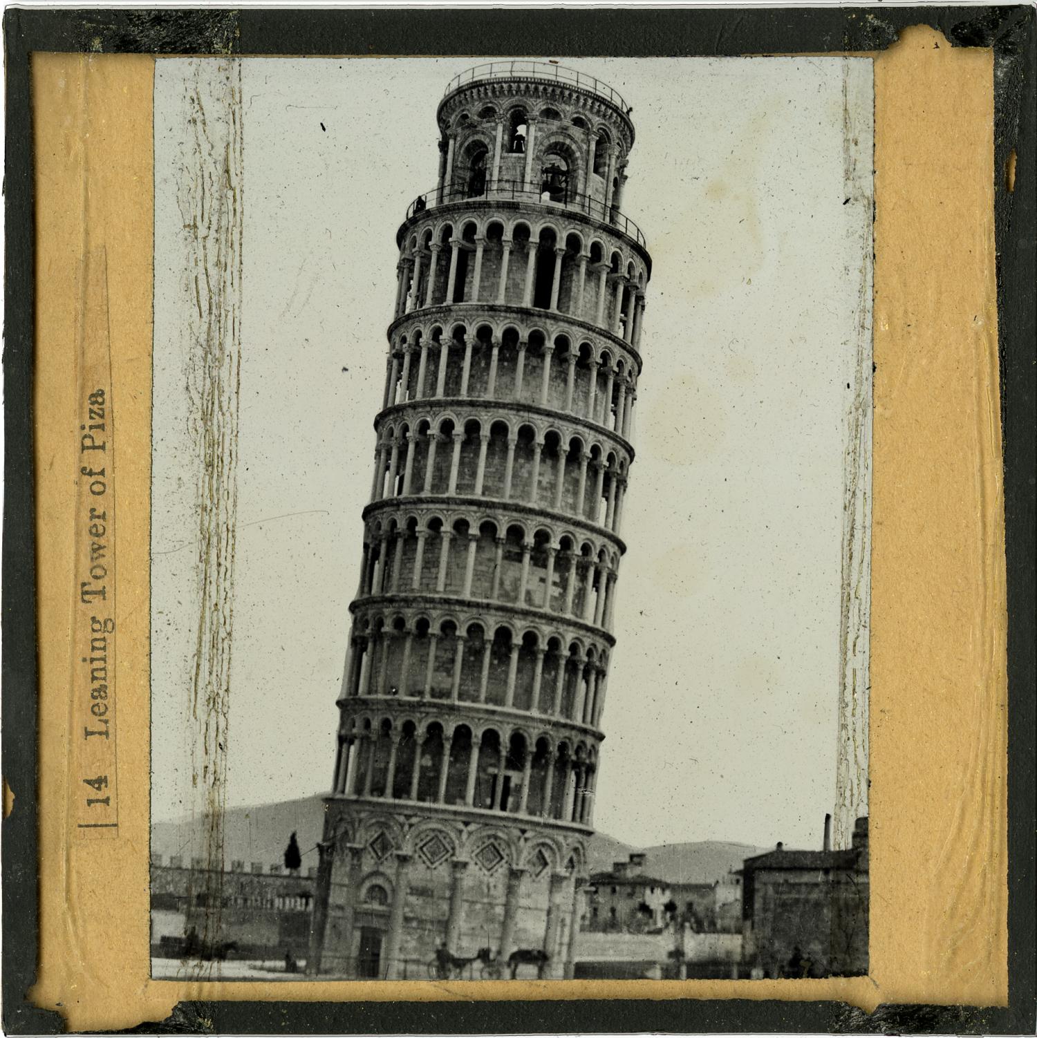 leaning tower of pisa drawing