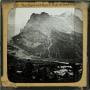 Photograph: Glass Slide of The Eiger and Mouch from Grindelwald (Germany)