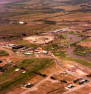 Aerial Photograph of Fairway Oaks Country Club (Abilene, Texas)
