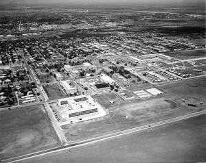 Aerial Photograph of Abilene, Texas (showing Abilene  Christian College)