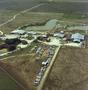 Photograph: Aerial Photograph of Livestock Auction Barn (Callahan County, Texas)