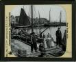 Thumbnail image of item number 1 in: 'Glass Slide of Dutch Children on a Dock'.