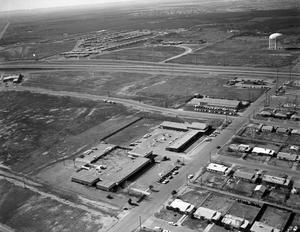 Primary view of object titled 'Aerial photograph of Abilene, Texas (Hartford St. & US 277/83/84)'.