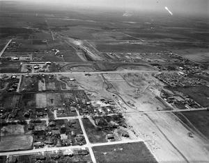 Aerial Photogrpah of Abilene, Texas (I-20 & Pine Street under construction)