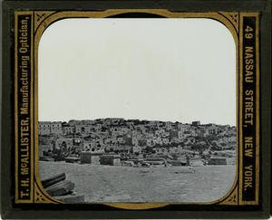 Glass Slide of Bethlehem (Palestine), No. 5780