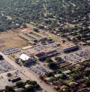 Aerial Photograph of Pioneer Drive Baptist Church (Abilene, Texas)