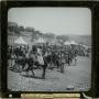 Thumbnail image of item number 1 in: 'Glass Slide of Crowds at Wedding Watching Races (Palestine)'.