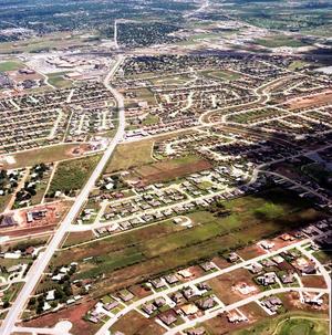 Aerial Photograph of Abilene, Texas (Buffalo Gap Rd. South of the Mall)