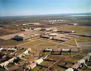 Primary view of Aerial Photograph of Cooper High School (Abilene, Texas)