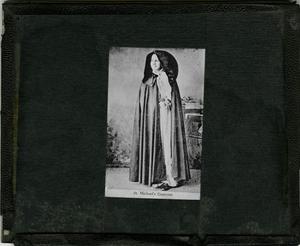 Glass Slide of Woman Wearing a Native Costume (St. Michels, Azores)