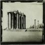 Photograph: Glass Slide of Temple of Olympian Zeus (Athens, Greece)