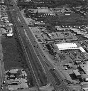 Primary view of object titled 'Aerial Photograph of Arrow Ford (Abilene, Texas)'.