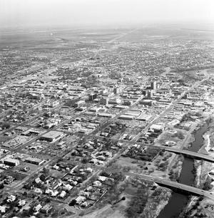 Aerial Photograph of Downtown San Angelo, Texas